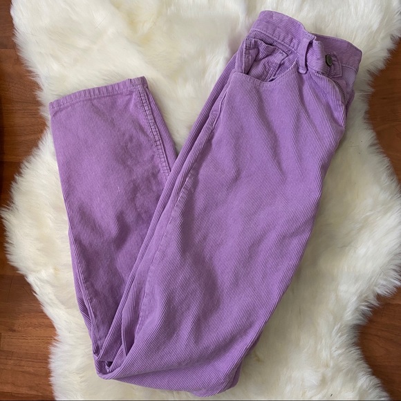Brandy Melville Pants - SAE!!! 💜 Brandy Melville lilac corduroy pants